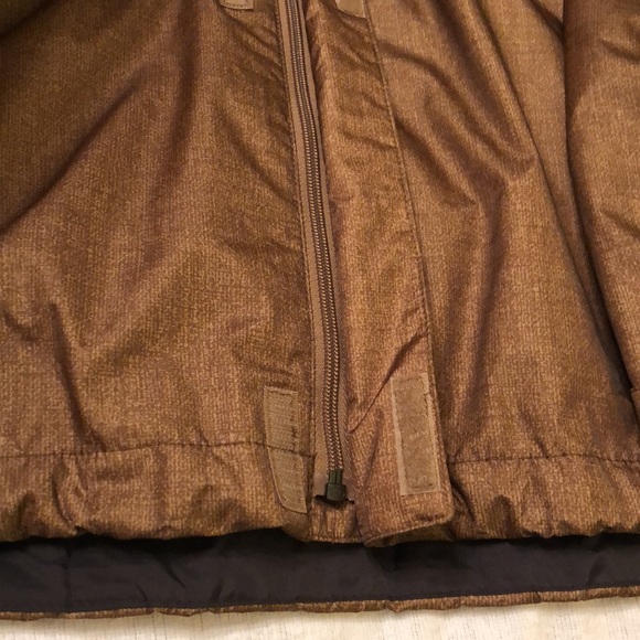 New! Men’s XL Omni tech wood grain pattern windbreaker by Columbia. (NWOT)